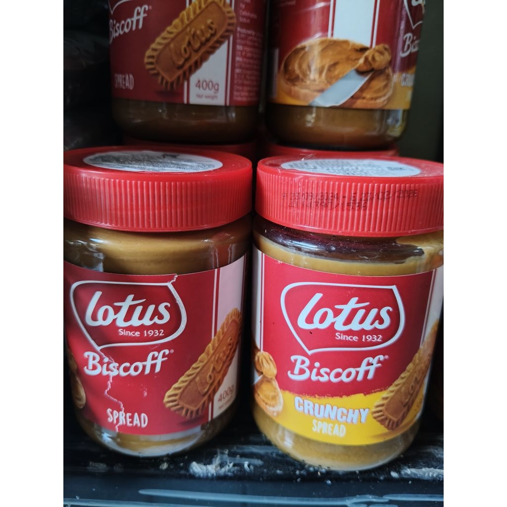 

Lotus biscoff selai spread dan crunchy 400gr