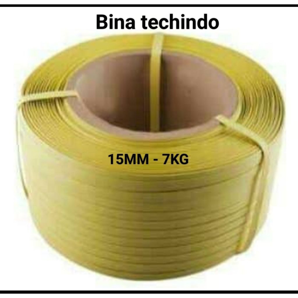 

15MM TALI STRAPPING BAND TALI KLEM KLAM STRAPPING PACKING KARDUS. STRAPPING BAND PLASTIK. TALI PACKING