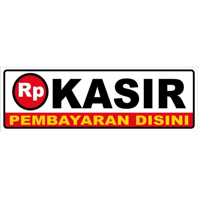

STIKER SIGN VINYL PEMBAYARAN DI KASIR 23 X 7,5 CM - SIAP KIRIM