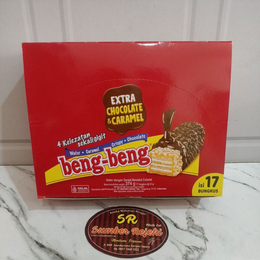

BENG-BENG WAFER DENGAN SEREAL BERSALUT COKLAT ISI 17 BUNGKUS
