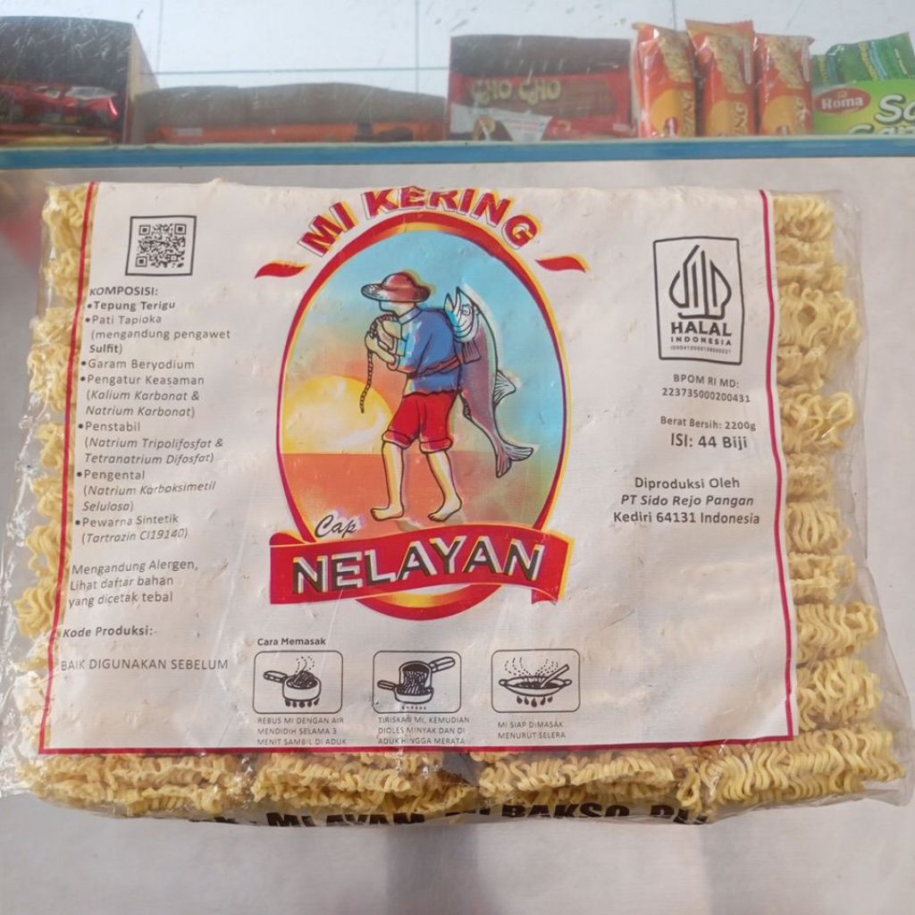 

Mie Kering Cap Nelayan 2200g