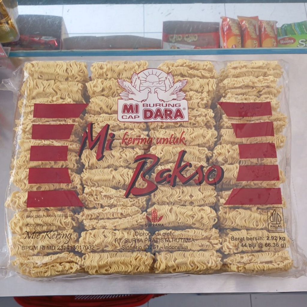 

Mie Bakso Cap Burung Dara 2920g