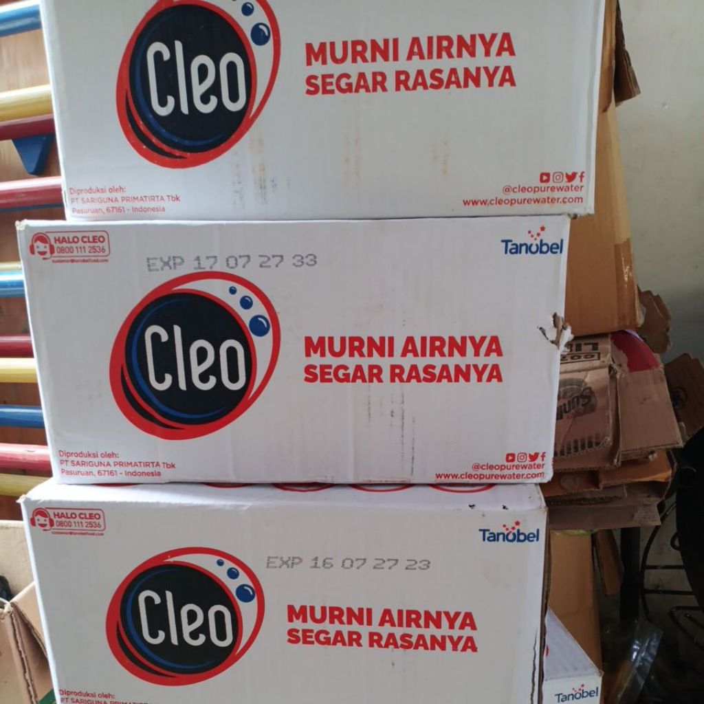 

minuman cleo 330ml /ds @24botol