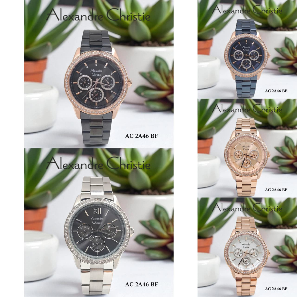 Jam Wanita Alexandre Christie AC2A46 AC 2A46 Original Garansi Resmi