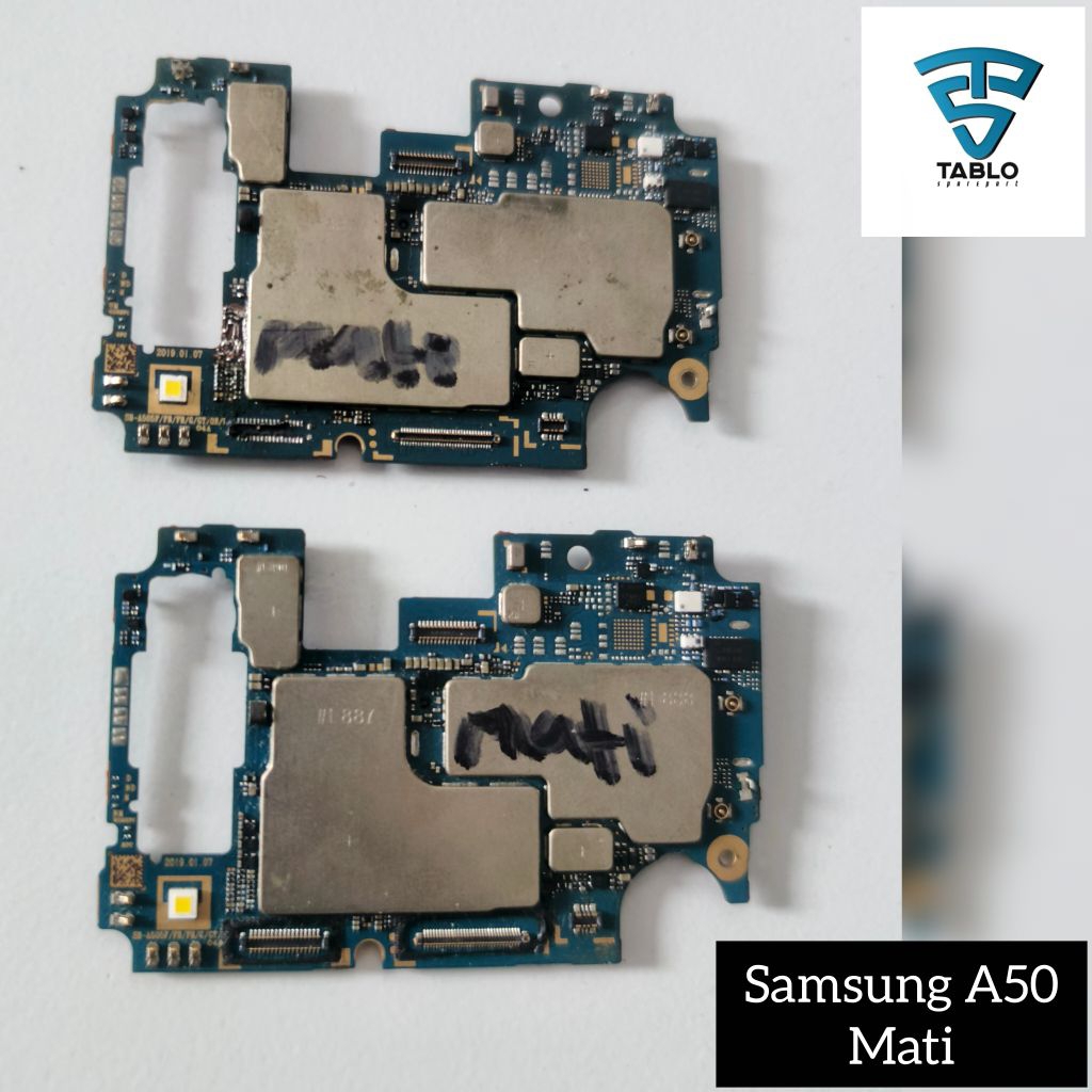 Mesin Samsung A50 mati sudah servis