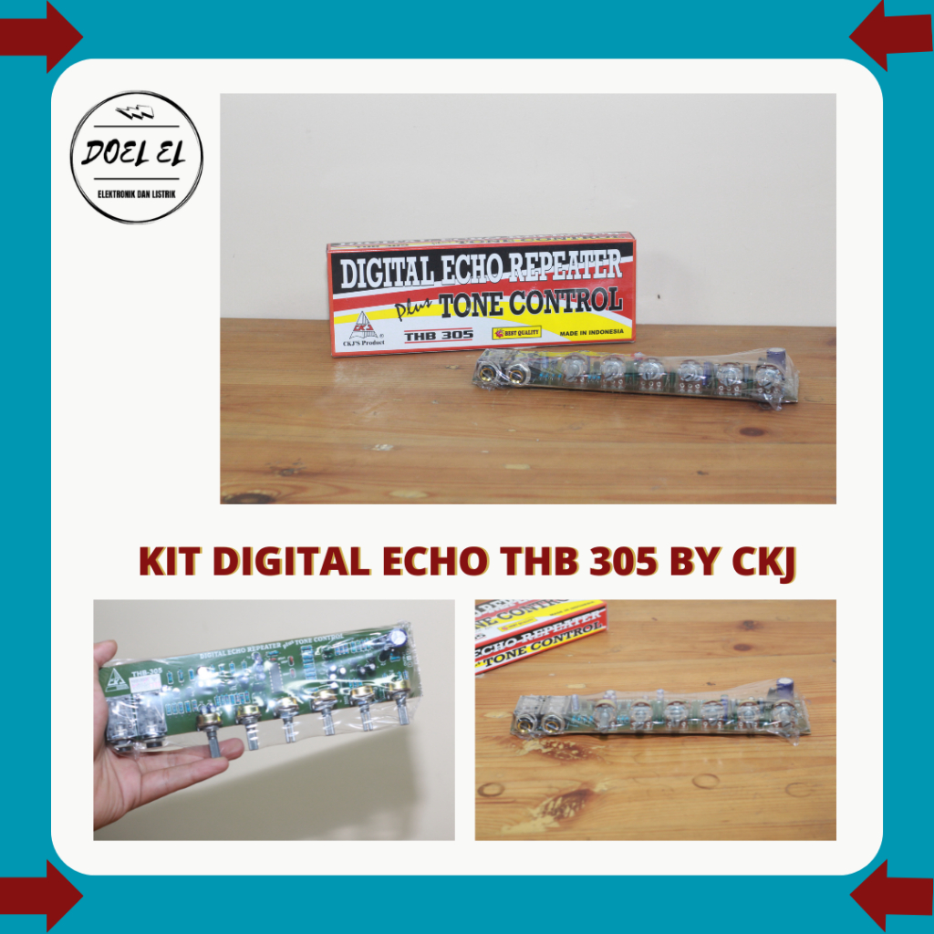 KIT DIGITAL ECHO REPEATER TONE CONTROL CKJ THB 305