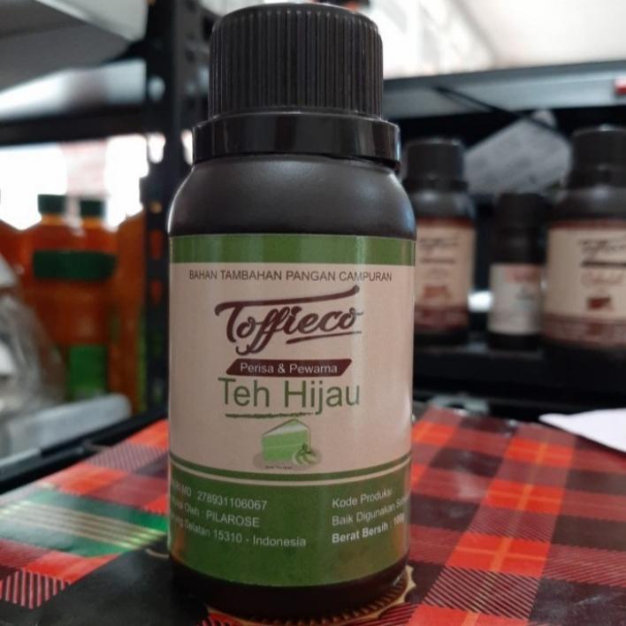 

TOFFIECO TEH HIJAU 100ML, PASTA & PEWARNA MAKANAN U/ ROTI, CAKE DLL