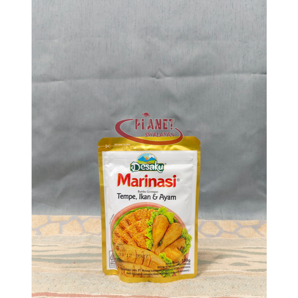 

DESAKU MARINASI TEMPE IKAN & AYAM 100 GR