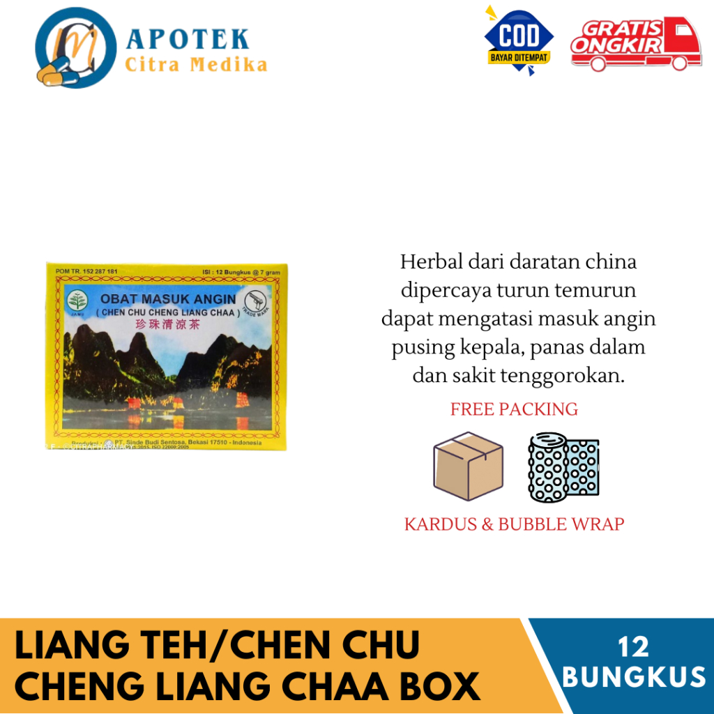 

Liang Teh / Chen Chu Cheng Liang Chaa - Mengatasi Masuk Angin dan Panas Dalam