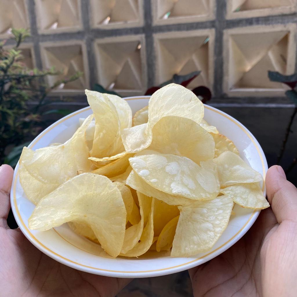 

Keripik Singkong Rasa Asin gurih 250 gram