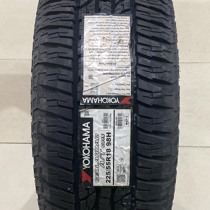 JUAL BAN MOBIL BARU IMPORT 225 55 R18 YOKOHAMA GEOLANDAR A/T  G015 HARGA SATUAN BAN