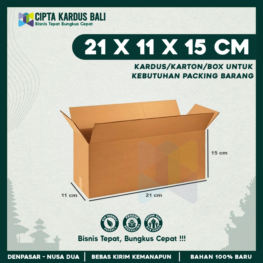 

Box Packing 21x11x15 | Kardus Packing | Karton Packing