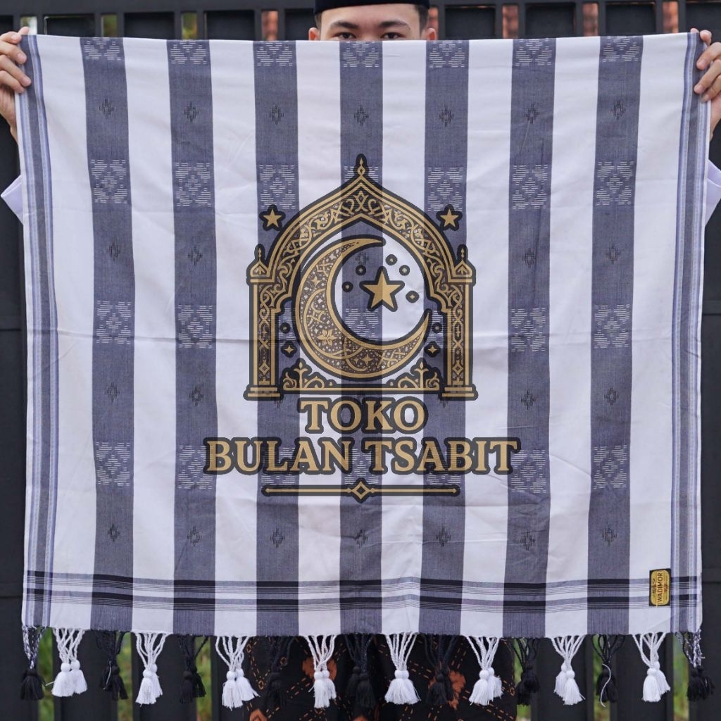 Sorban Wadimor Jaguar Kualitas Terbaik - Sorban Wadimor Black White - Sorban Wadimor Sorban Haji Mus