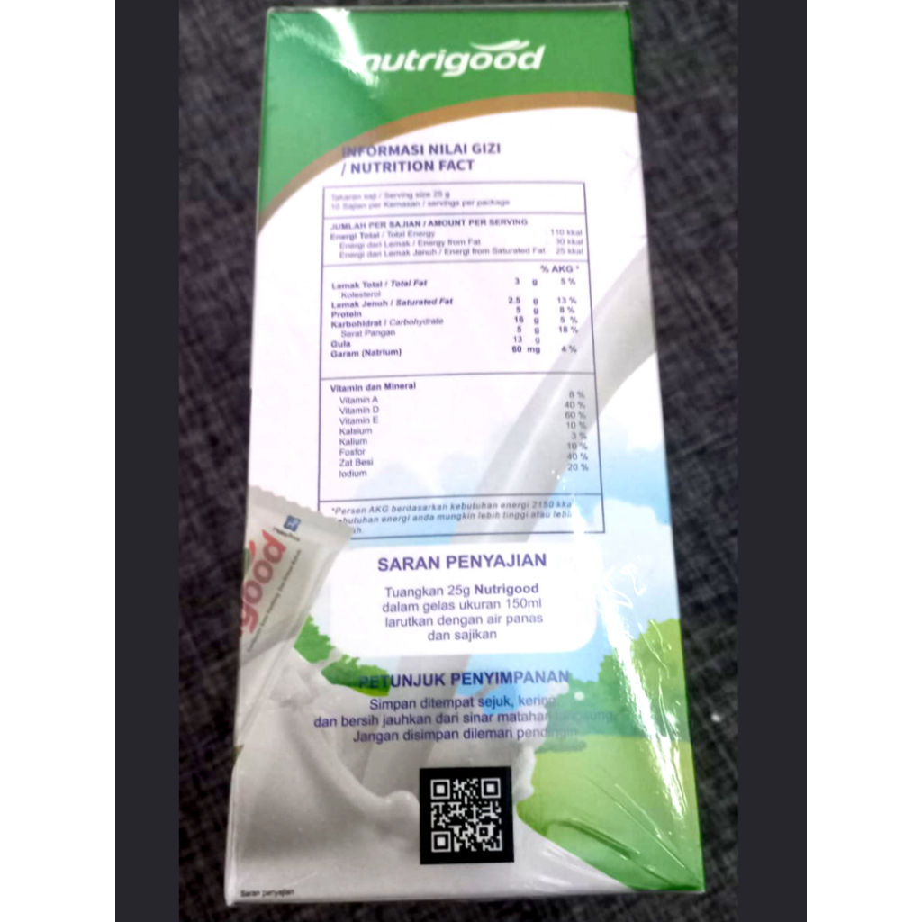 

Nutrigood - Campuran Susu Kambing dan Krimer Bubuk Rasa Original