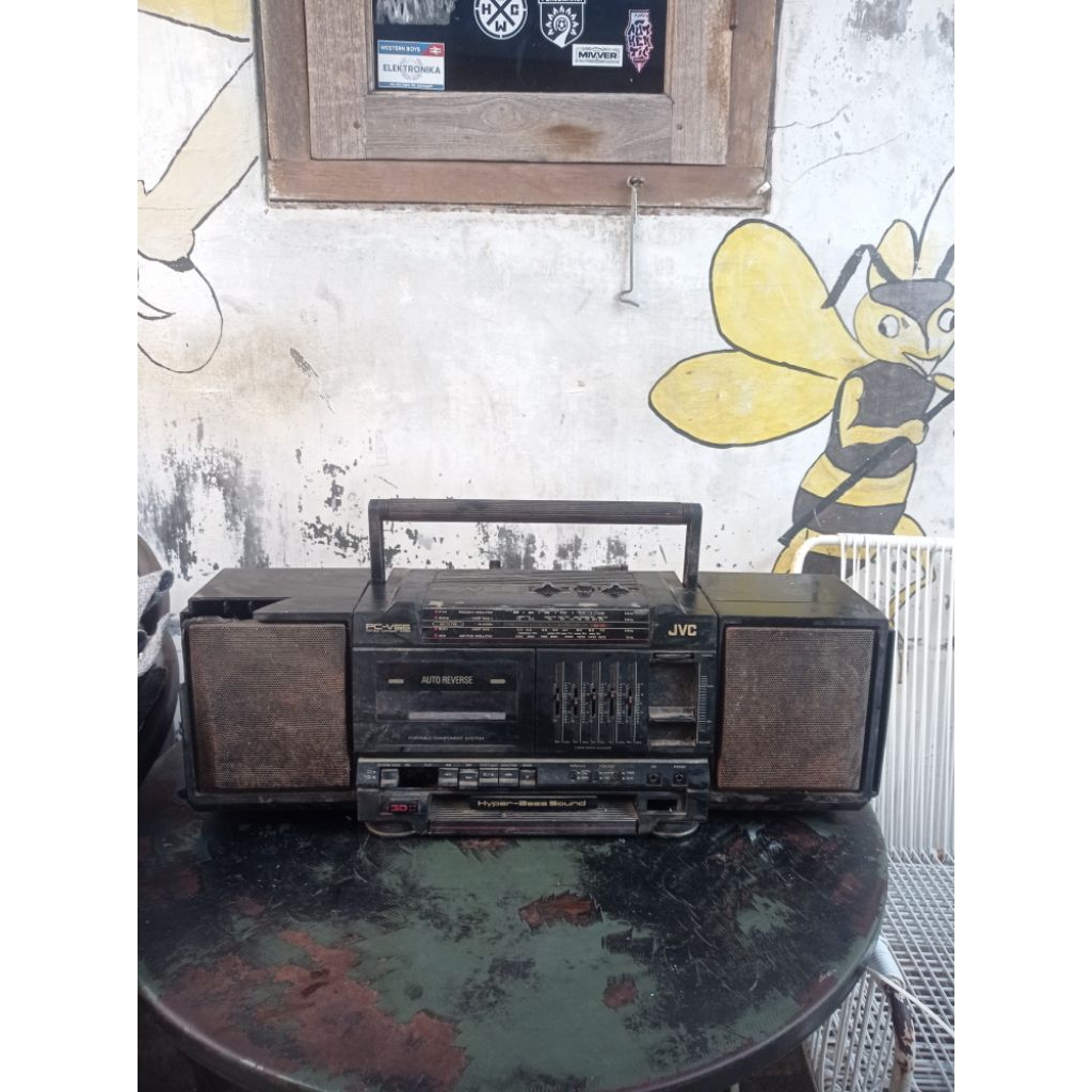 JVC PC V55 Vintage,Tape Compo JVC Murah, Tape Compo Murah
