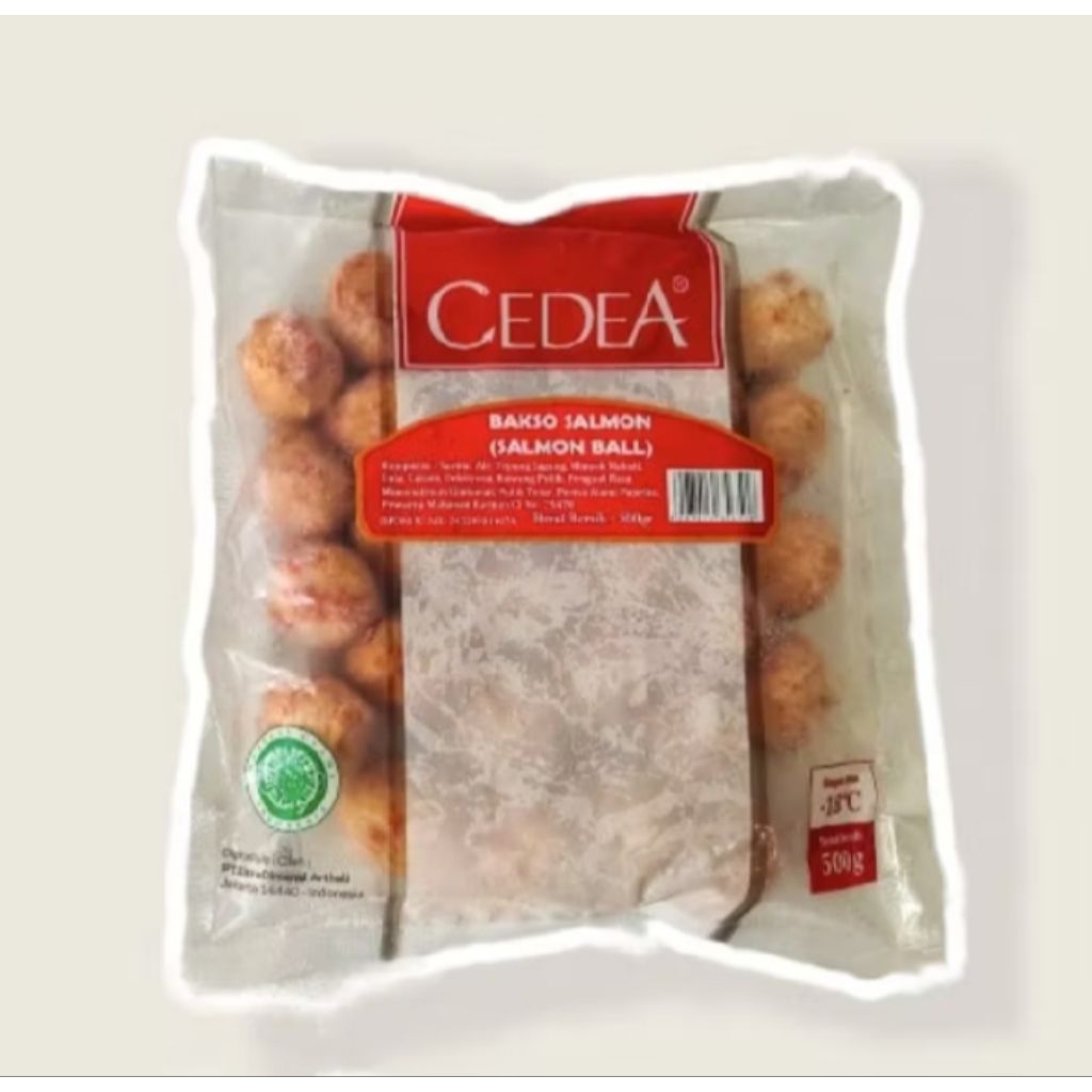 

crab,shrimp ball,salmon, lobster cedea 50 gram