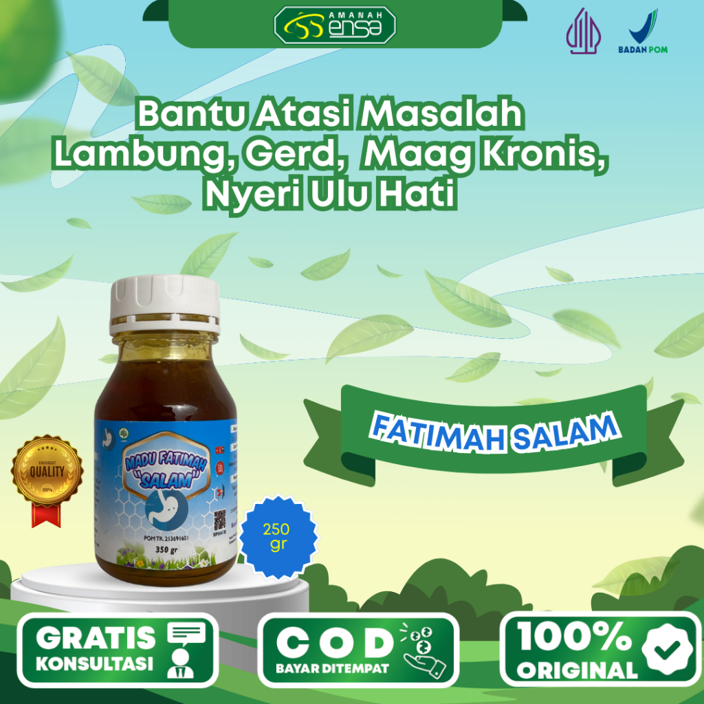 

MADU FATIMAH SALAM - MADU SEHAT LAMBUNG-MAAG AKUT