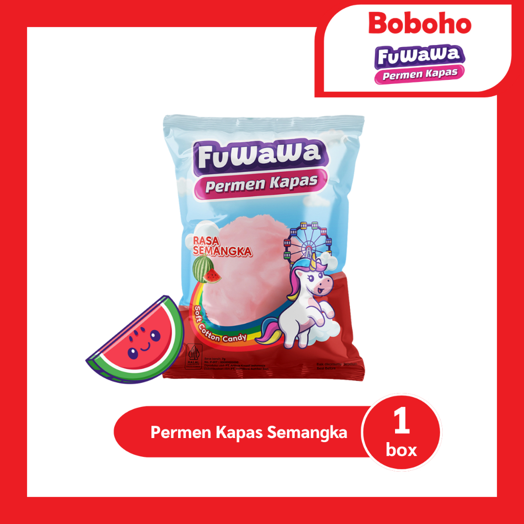 

Fuwawa Permen Kapas - Semangka, Melon, Blueberry - Besar Murah Viral