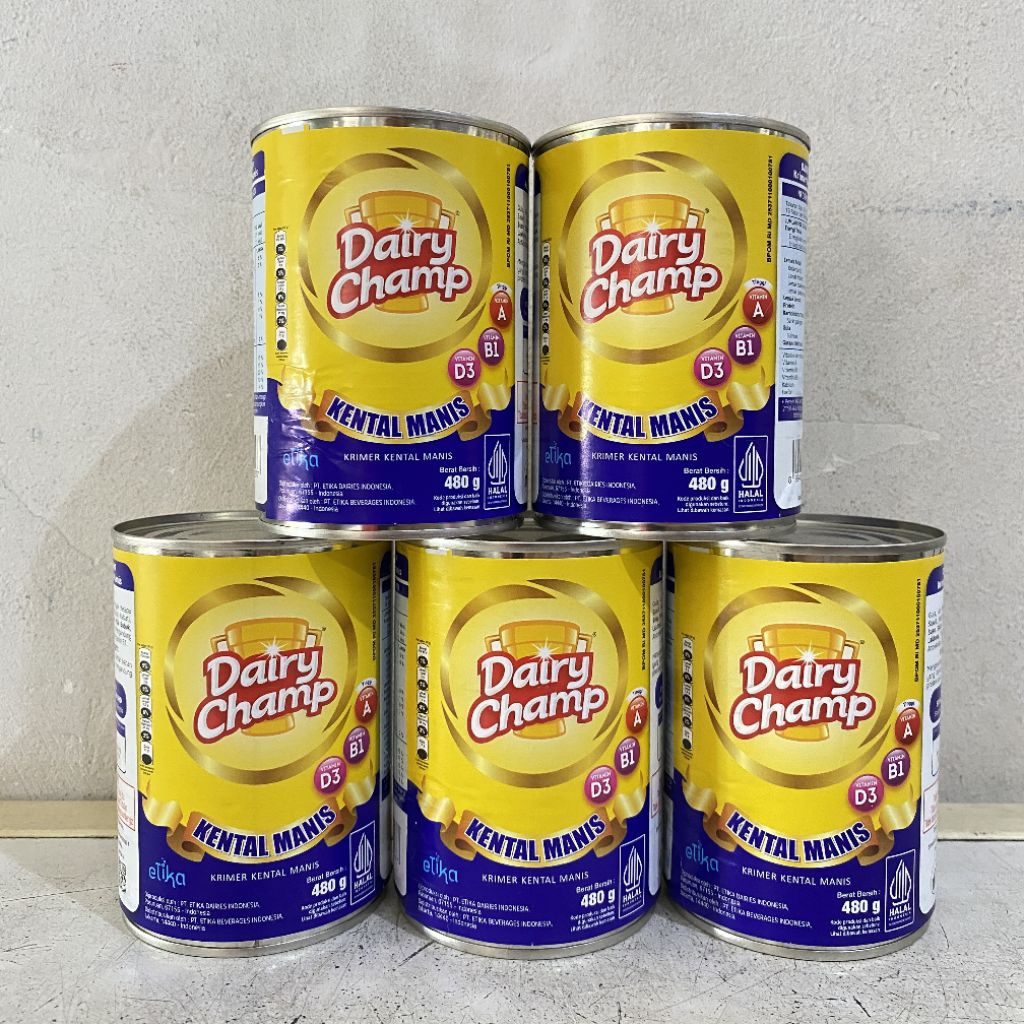 

SKM Dairy champ 480 gram | susu kental manis dairy champ