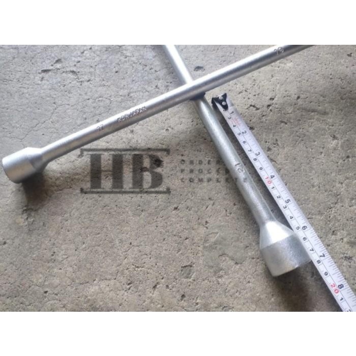 Kunci Roda Mobil Palang Ban Mobil 4 Way Lug Wrench Cross 17-19-21-23mm HB888