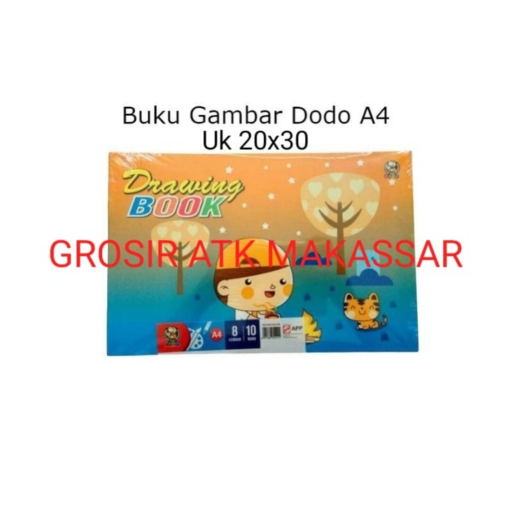 

[PACK ISI 10] BUKU GAMBAR A4 DODO / A4 DRAWING BOOK