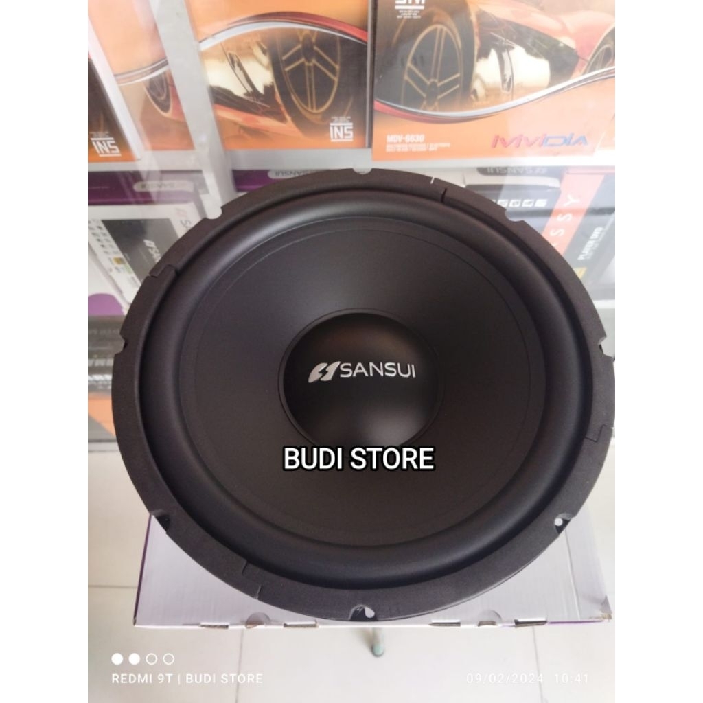 subwoofer Sansui 12 inch 100watt