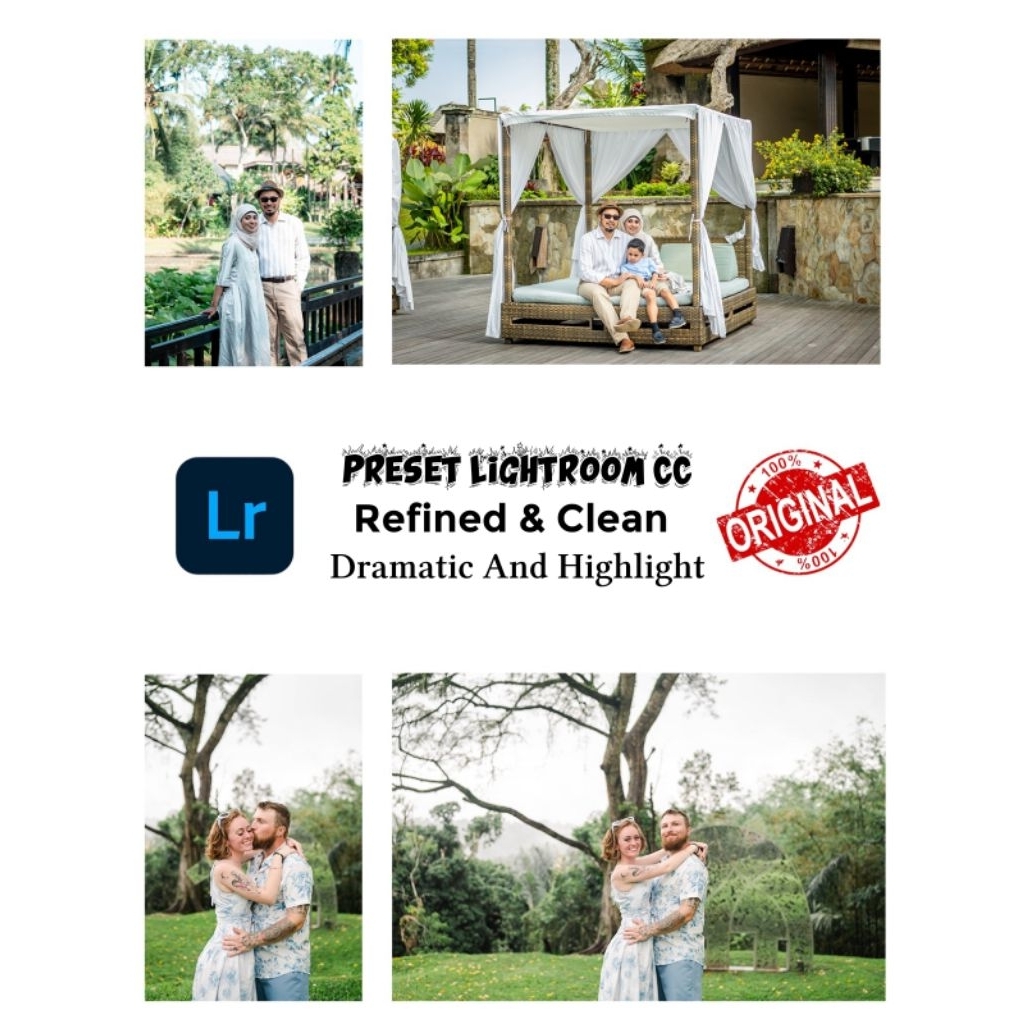PRESET LIGHTROOM, WEDDING, WISUDA DLL Preset Refined & Clean Lightrom Cc For Pc
