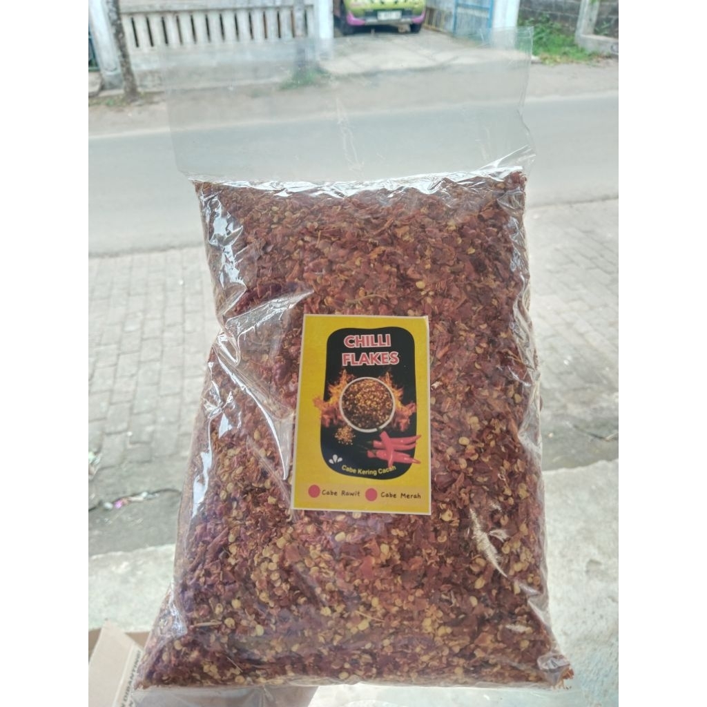 

Cabe Flake cabe kering cacah 400g