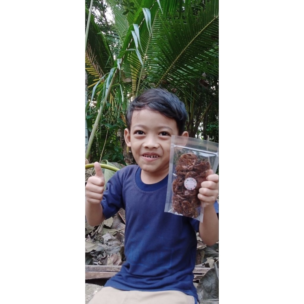 

kripik pisang coklat lumer