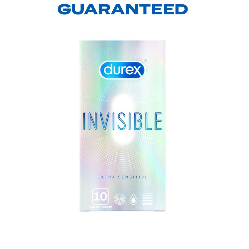 Durex  Invisible Condoms Durex 10s