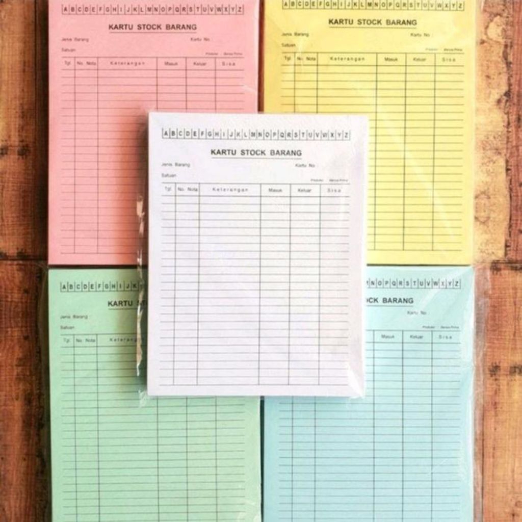 

KARTU STOCK KWARTO Putih/Warna