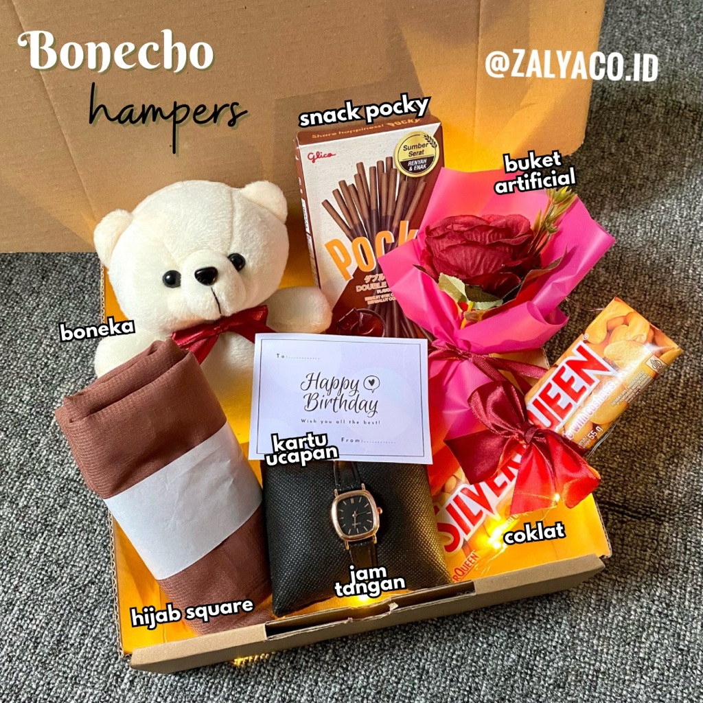 

Hampers Kado Cewek Boneka Cokelat Snack Hadiah Ulang Tahun Wisuda Anniversary