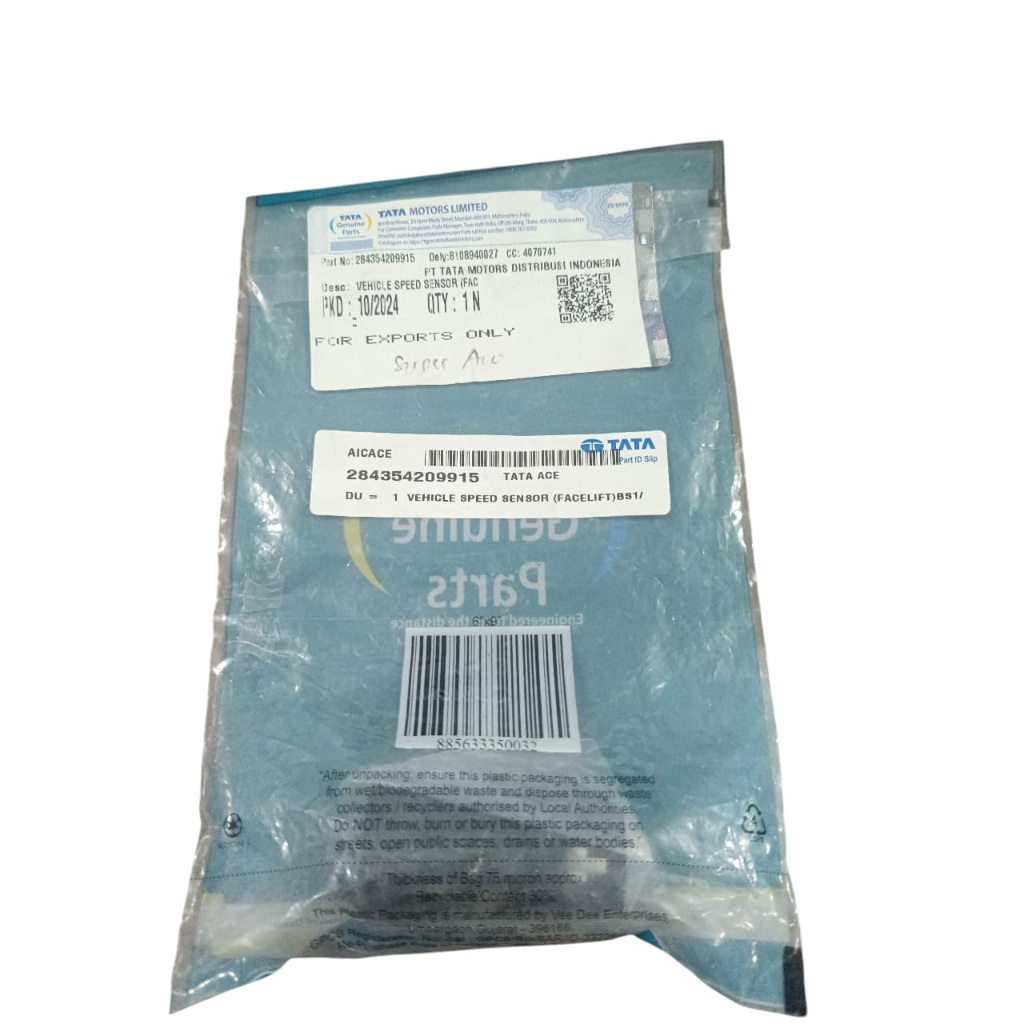 Tata - Sensor Speedometer/ Vehicle Speed Sensor Super Ace