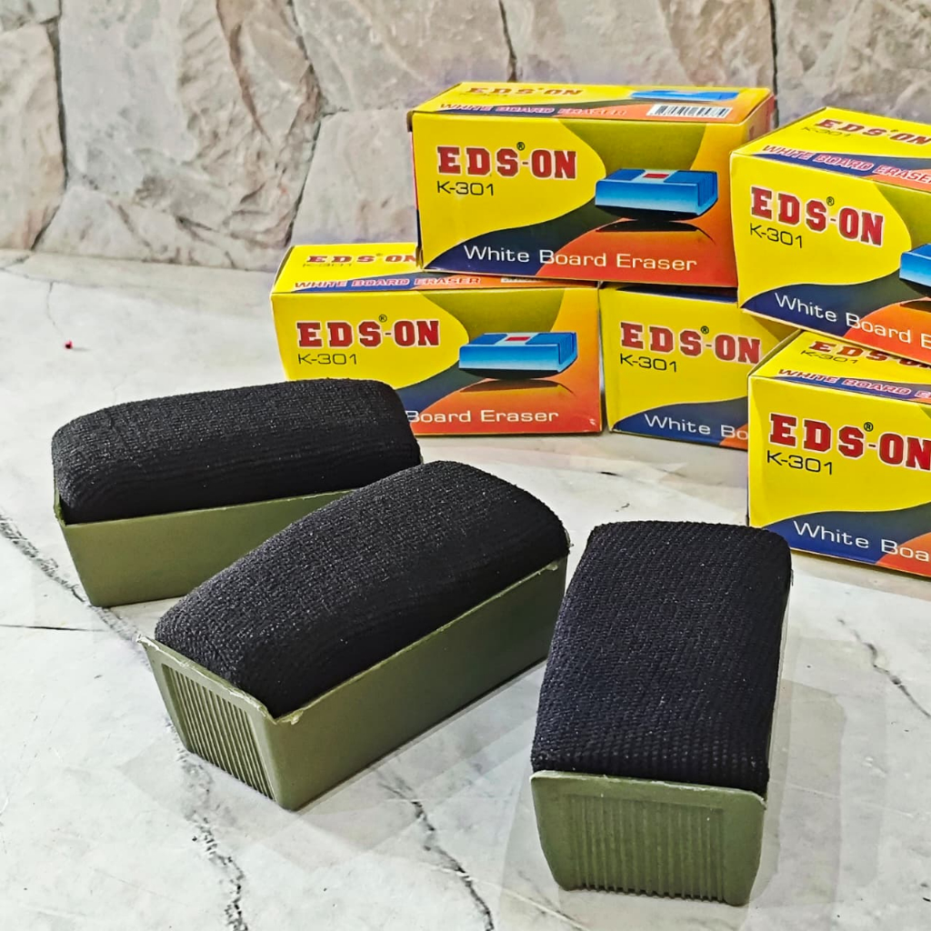 

SELUSIN ( 12 PCS ) Penghapus Papan Whiteboard Kecil Sunwell