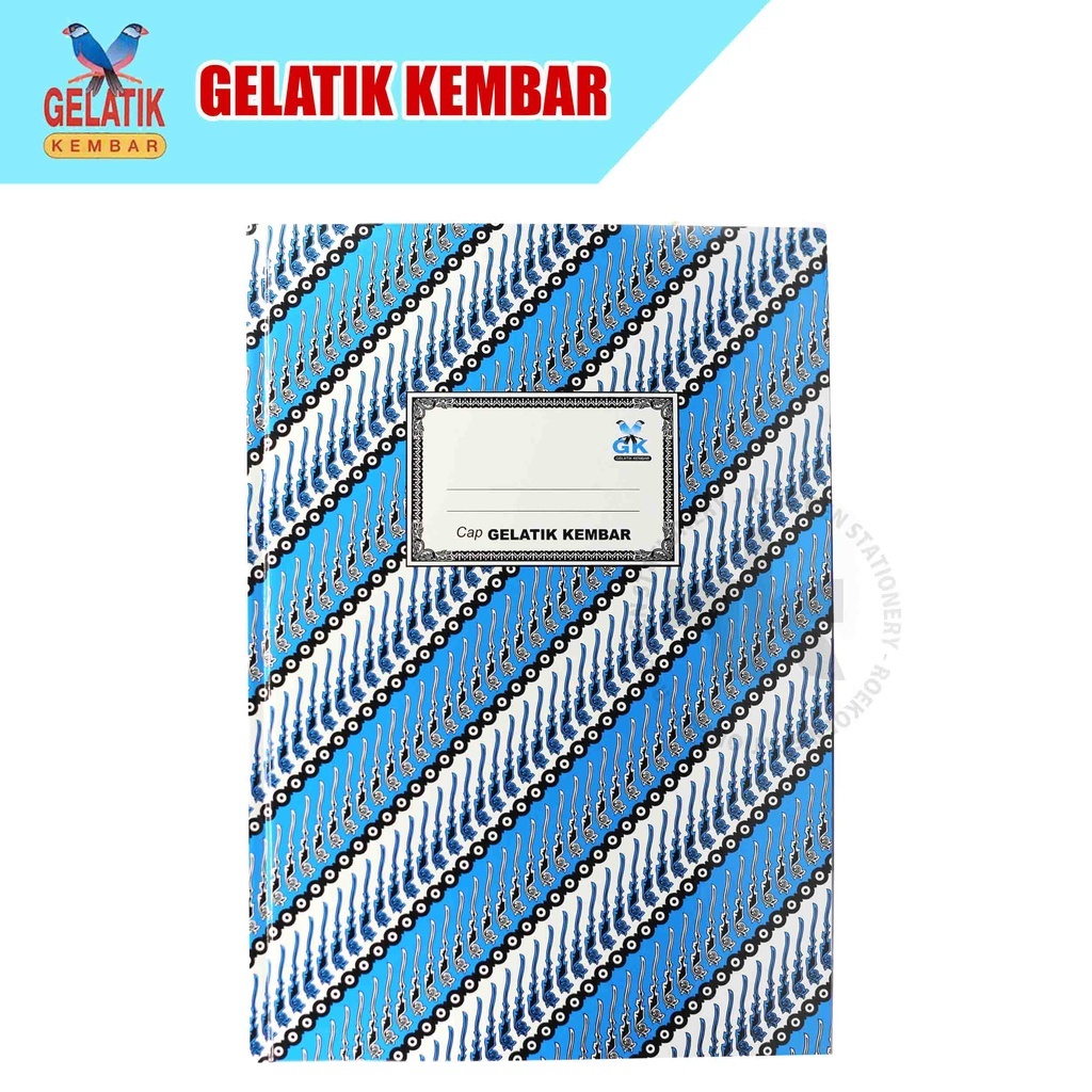 

Gelatik Kembar Buku Folio Hard Cover 100 Lembar