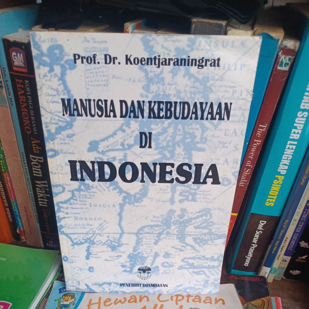 Manusia Dan Kebudayaan Di Indonesia Penerbit Djambatan