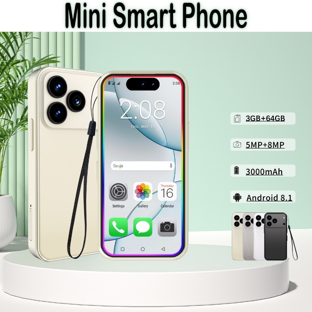 [2025 Indonesia] HP Mini 16 Pro 5G 12GB/512GB [50MP Android Main Camera, 80W SUPERVOOC, MediaTek Dim