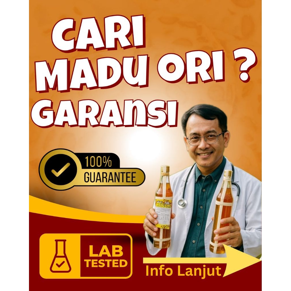 

Madu Asli Hutan Liar Garansi 100% Uji laboratorium, Buktikan! Bisa Uji laboratorium Sendiri