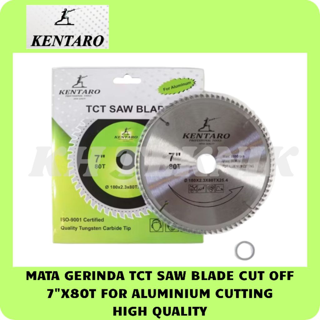 TCT SAW BLADE CUT OFF MATA GERINDA 7"X80T ORIGINAL