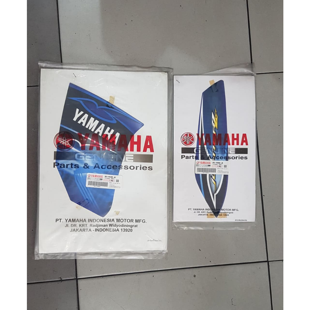 GRAPHIC SAYAP KIRI JUPITER-Z BIRU 2008/2009