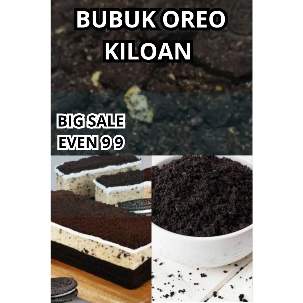 

BUBUK OREO COOKIE CRUMB CAKE TOPPING DECORATION
