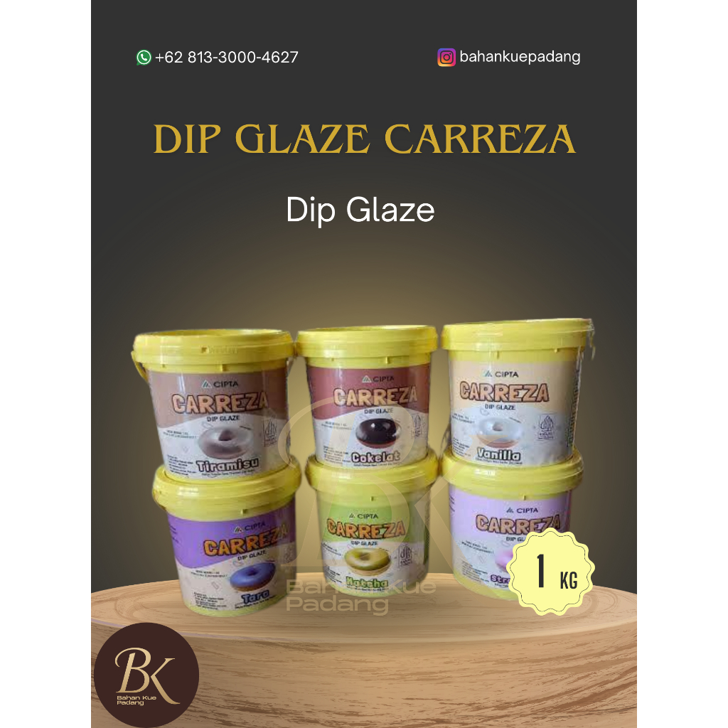

Carezza Dip Glaze 1 Kg – Topping Donat