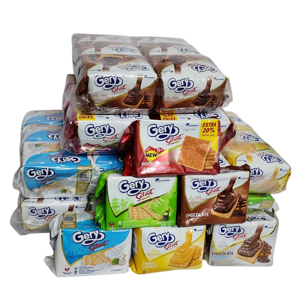 

Gery Saluut Malkist Premium Pack BAG - Netto 105 gr x 6 pack