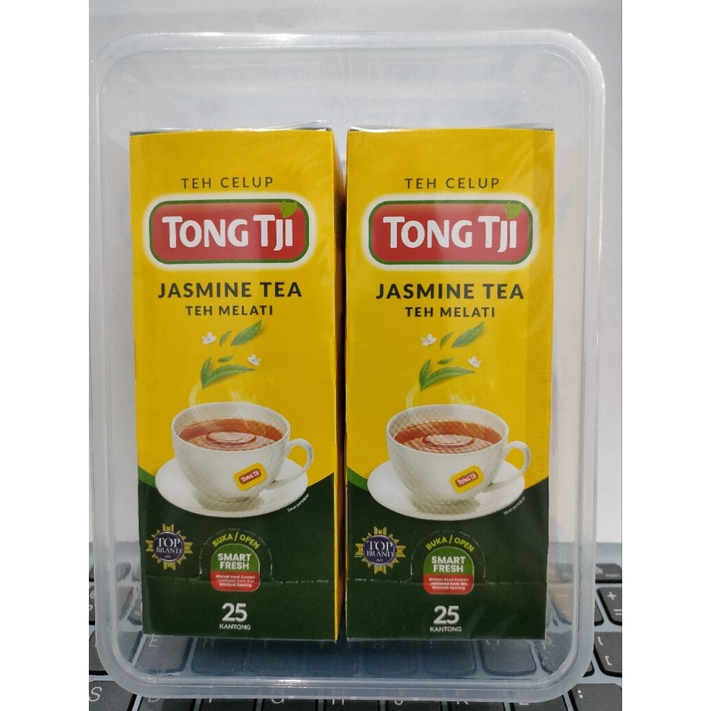 

TONG TJI teh celup tong tji Jasmine tea 1 box isi 25 kantong ( ISI 2 BOX )