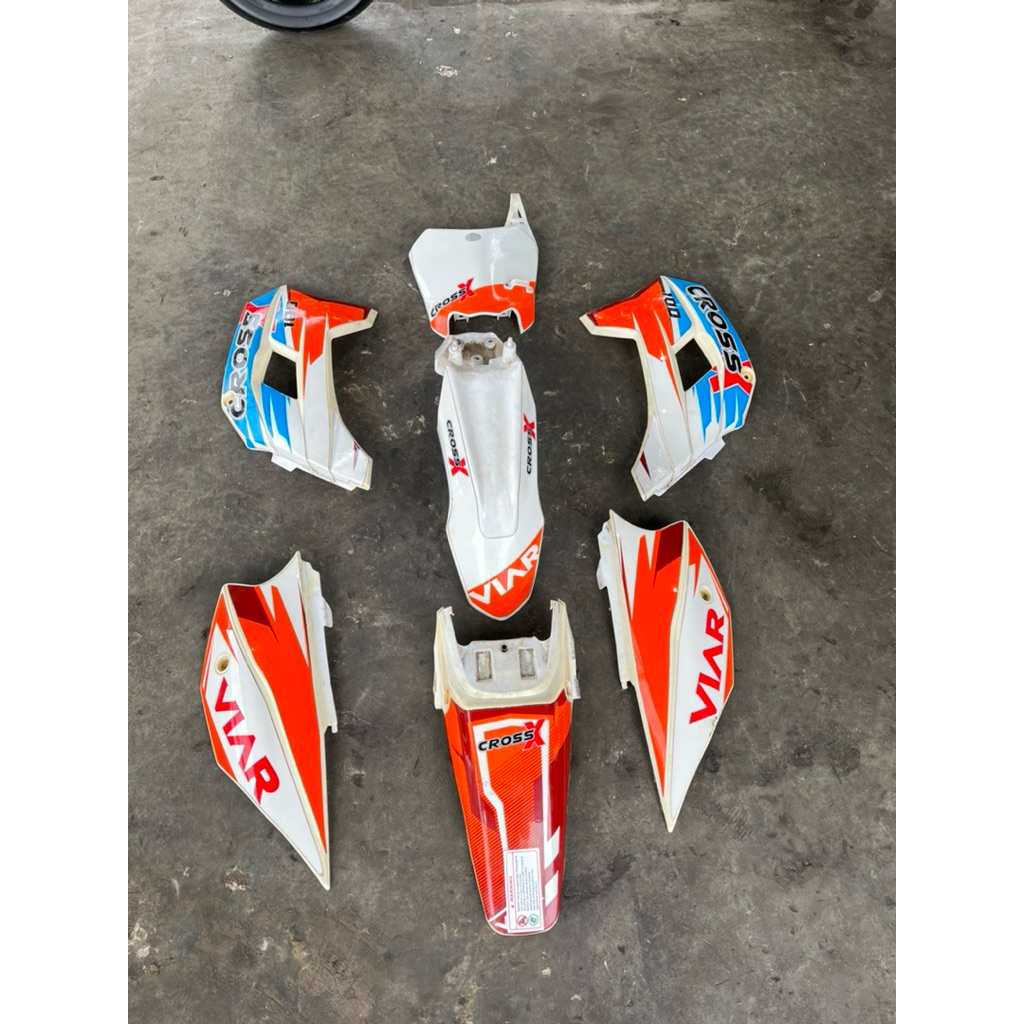 body set mini trail viar 100cc bekas