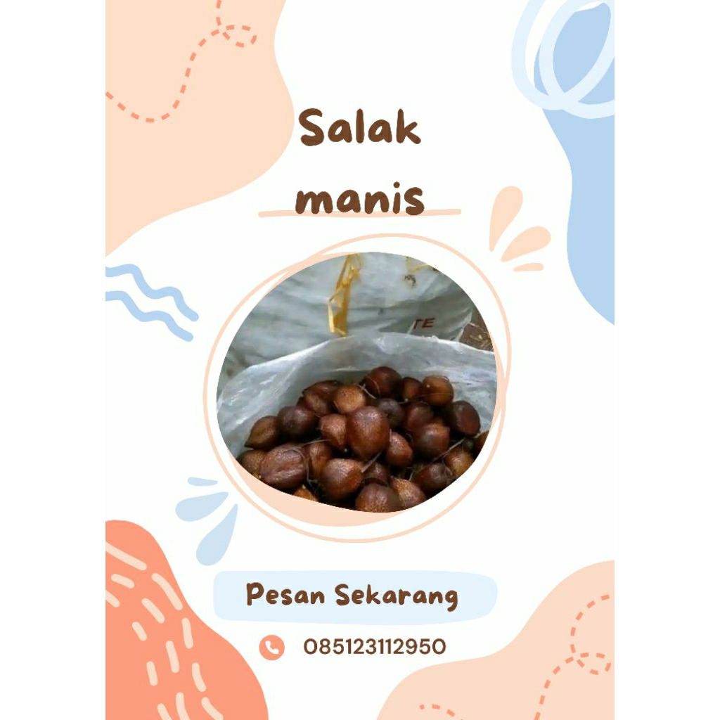 

Salak pondoh,manis 1 kg