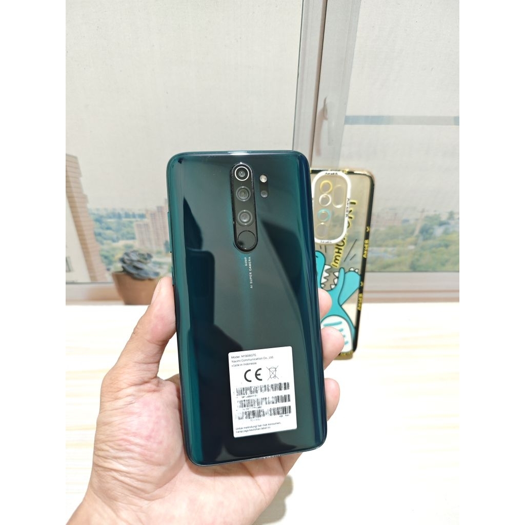 Xiaomi note 8 pro 6/64 garansi resmi second mulus