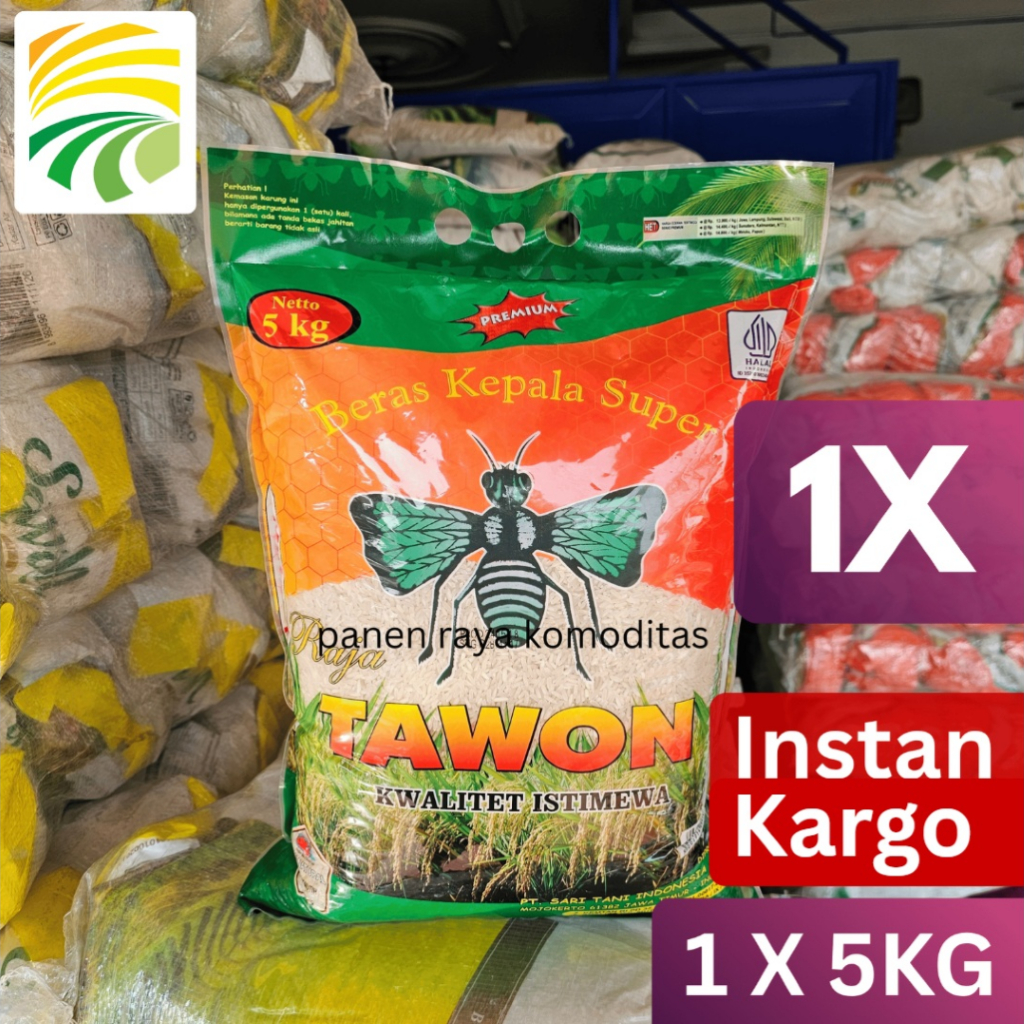 

Beras Premium Raja Tawon Hijau 5kg