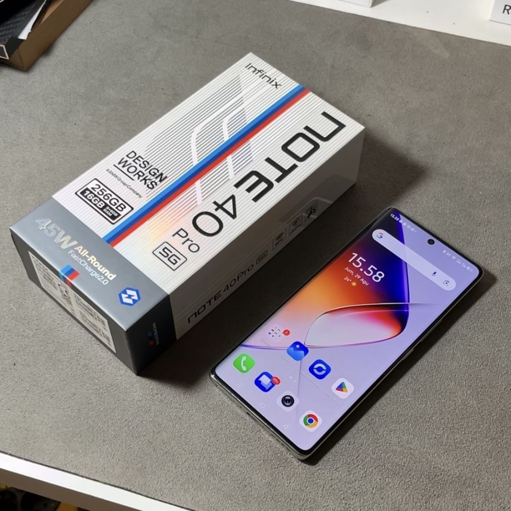 Infinix Note 40 Pro 5G BMW Edition Second Fullset