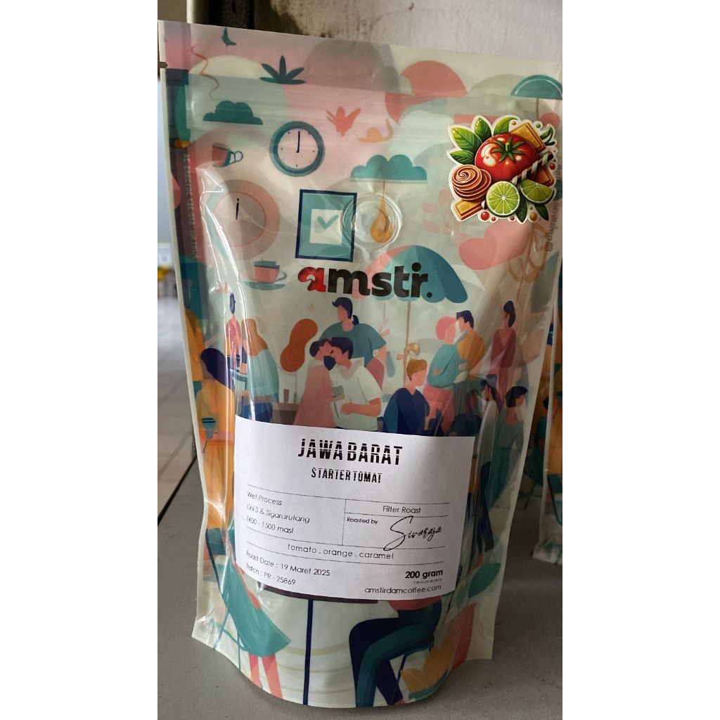 

Arabica Jawa Barat Starter Tomat 200gr